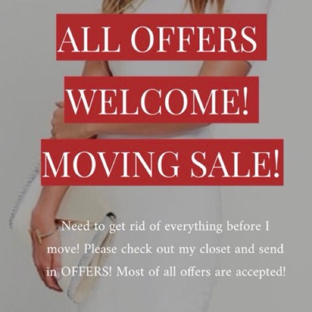 MOVING SALE! See details 👇